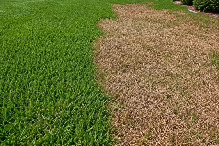 Close-up of actual chinch bugsnymphs on grass blades